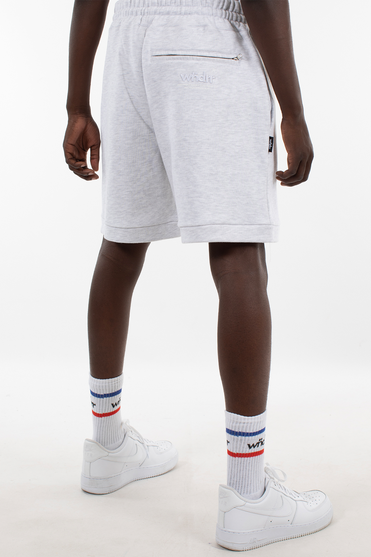 WNDRR HOXTON TECH TRACKSHORT White marle