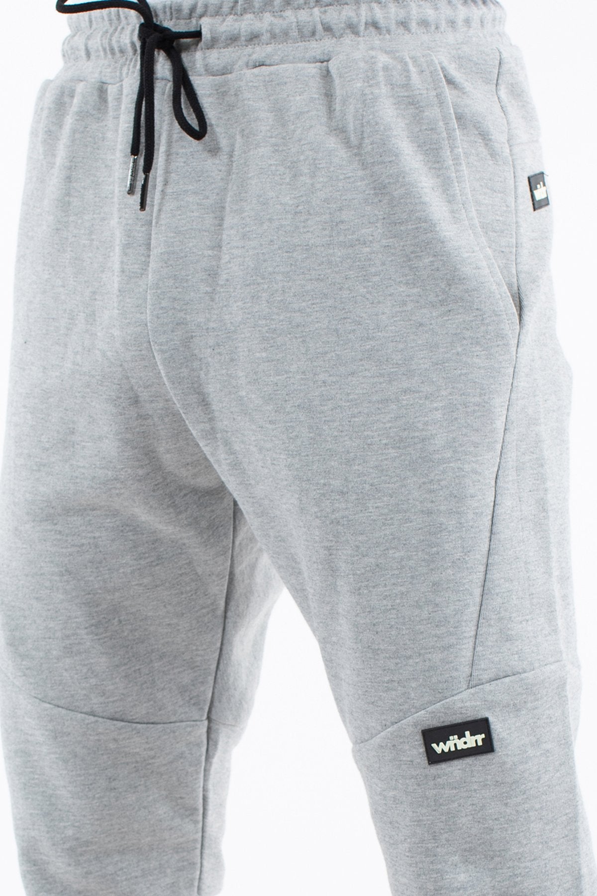 WNDRR HOXTON V2 TECH TRACKPANT Grey marle