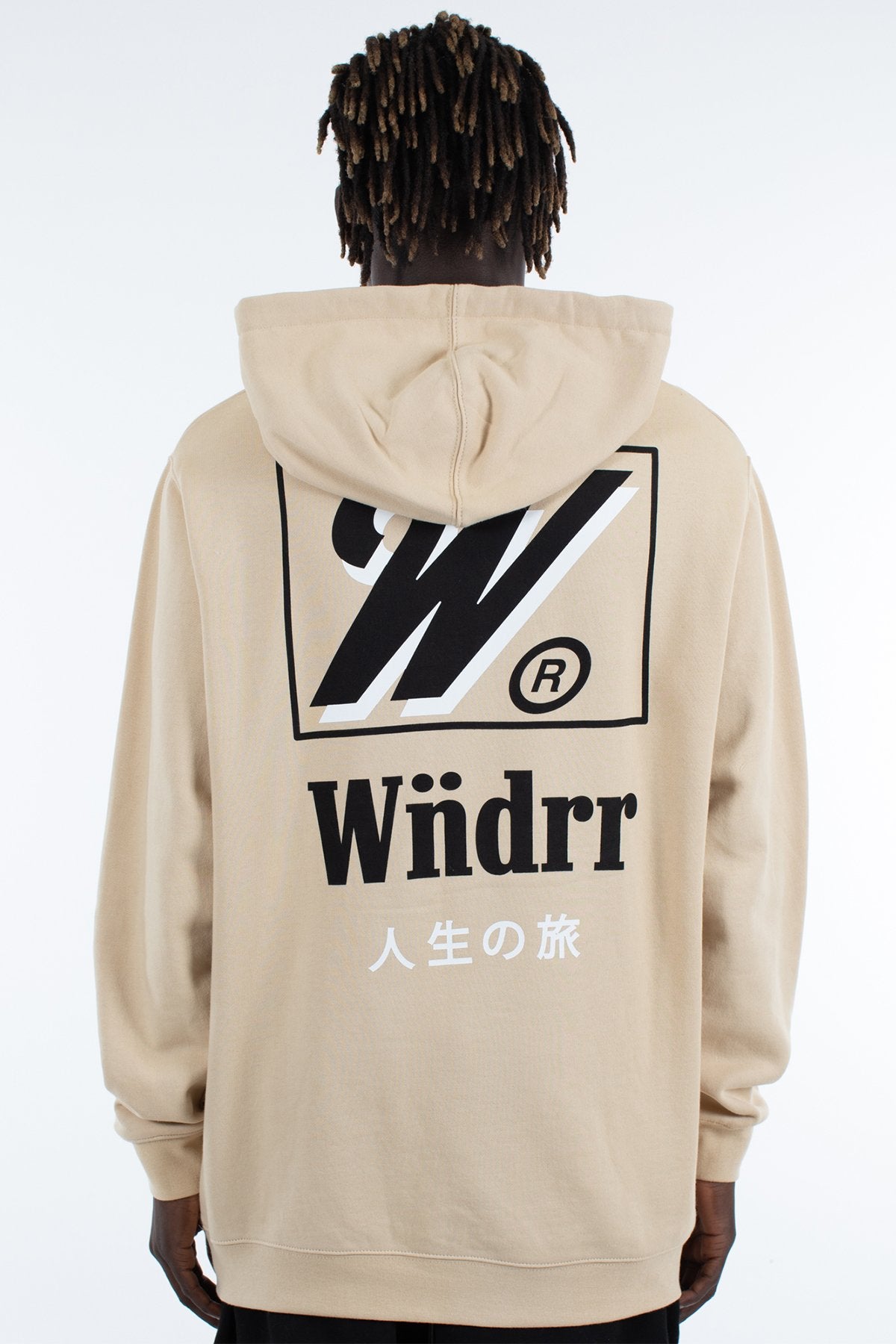 WNDRR MAXWELL HOOD SWEAT Tan