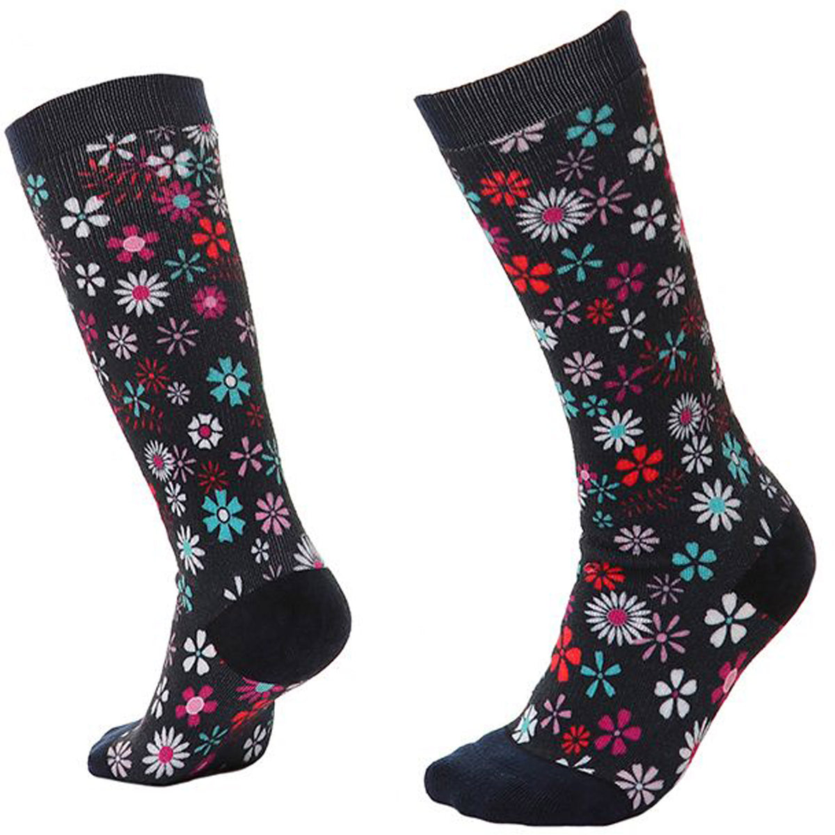XTM Flash Kids Snow Sock Navy Wildlflower