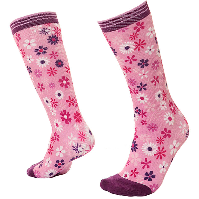 XTM Flash Kids Snow Sock 2019 Orchid Wildflower