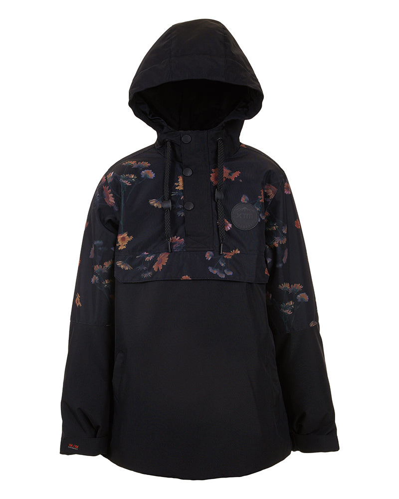 XTM Riley Youth Anorak Snow Jacket Floral