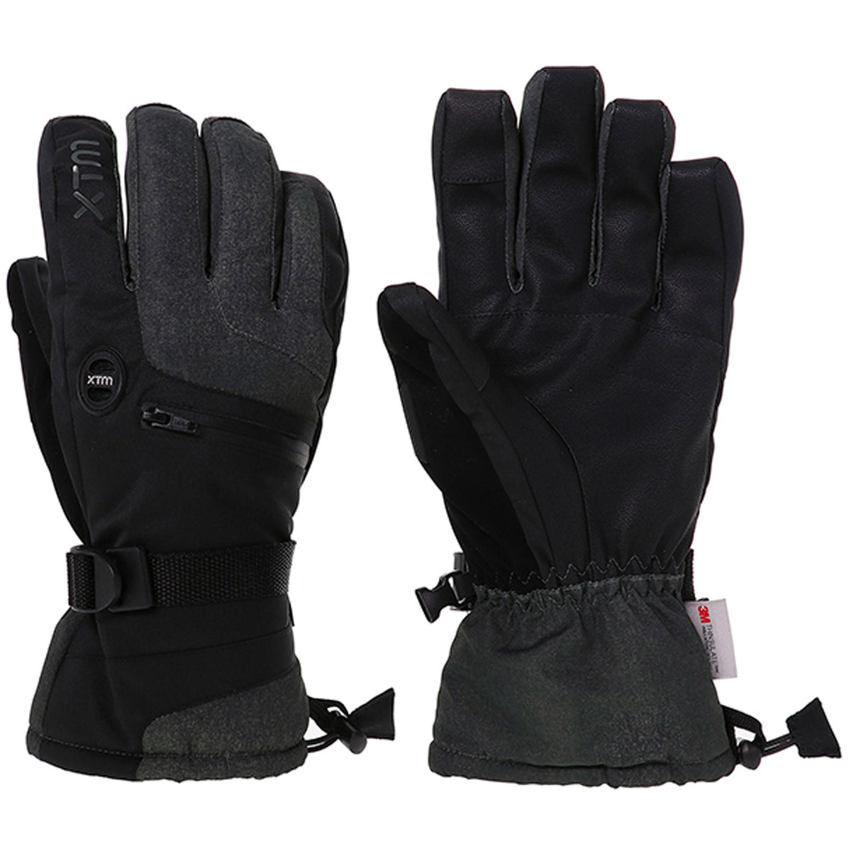 XTM Samurai Snow Glove 2019 Black Marle