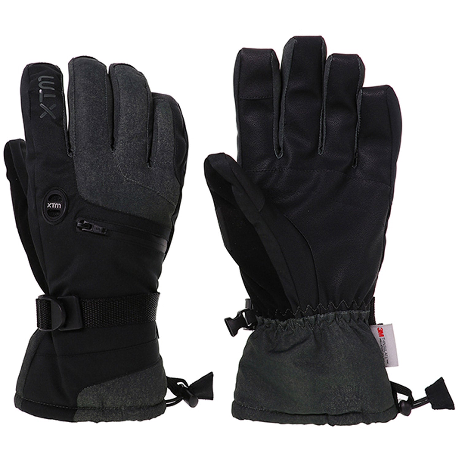 XTM Samurai Snow Glove 2019 Black Marle