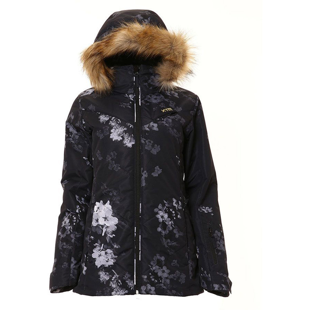 XTM Thea Ladies Ski Jacket Black / White