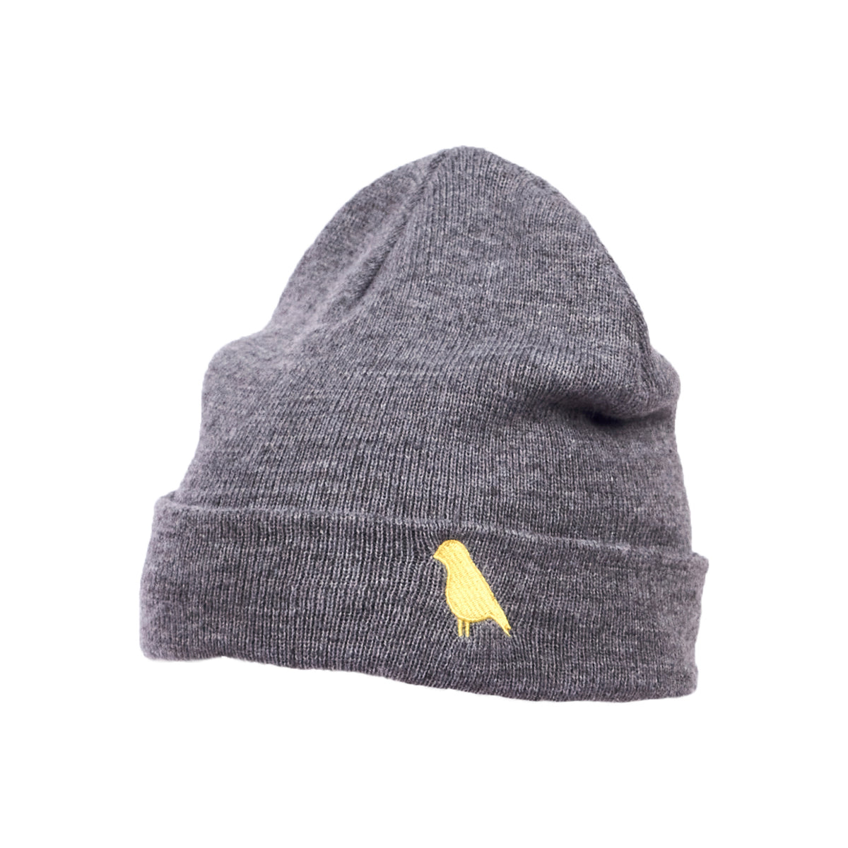 Yuki Threads Bird Beanie 2021 Charcoal